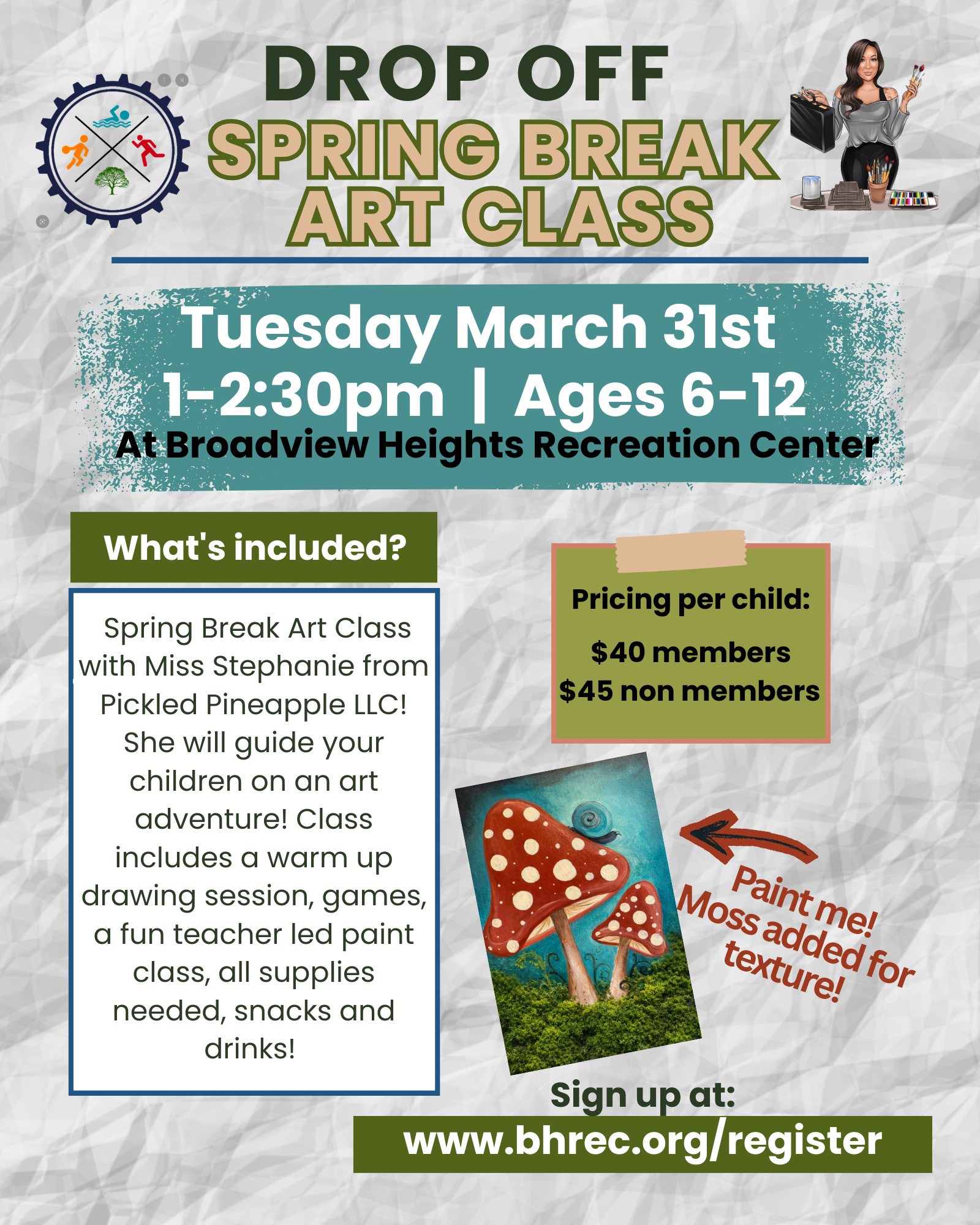 Art Class March 2026 