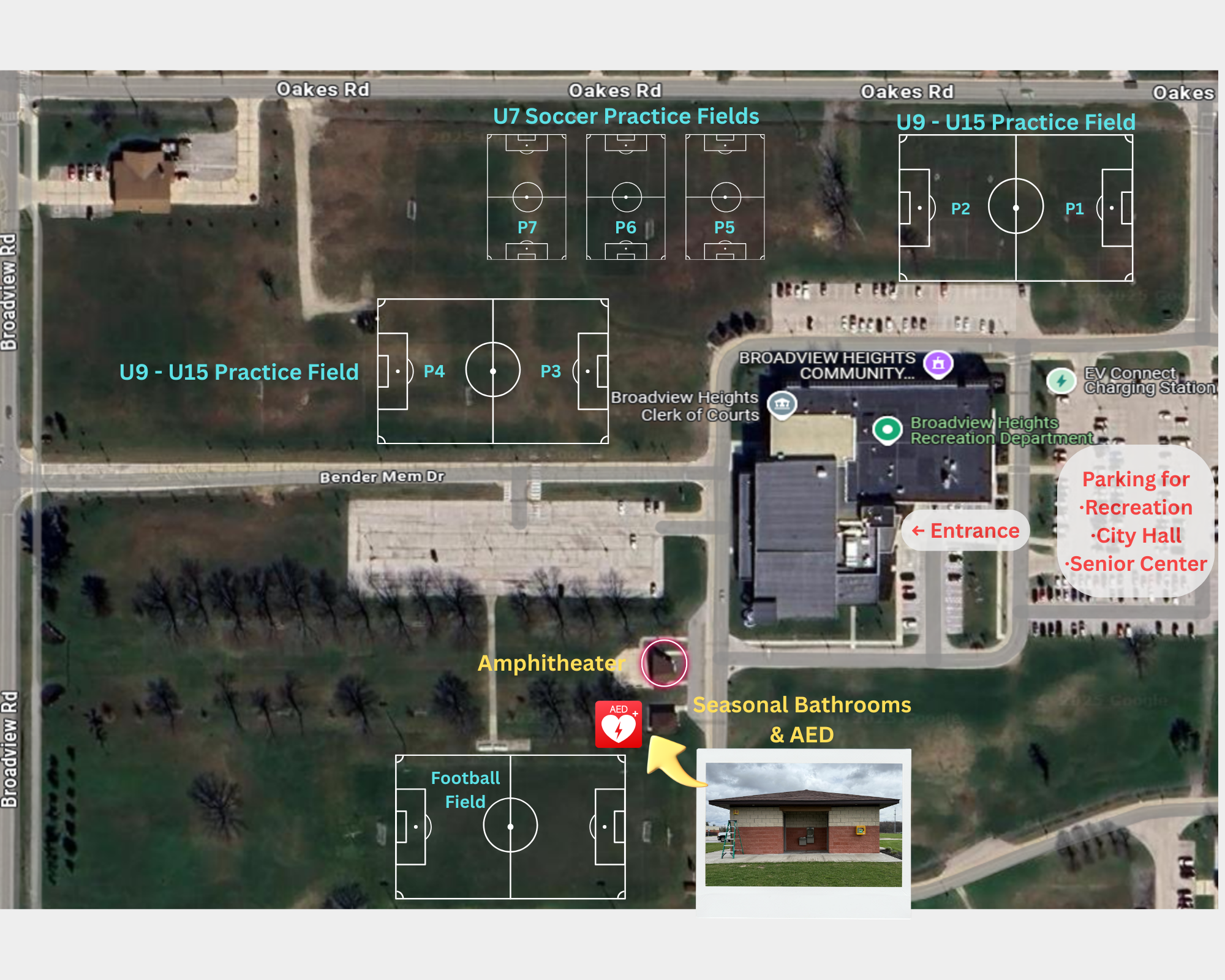 Recreation property map w AED 2026 construction change